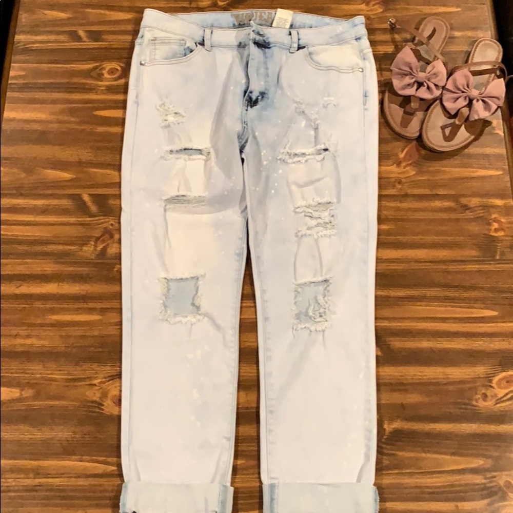 V.I.P Women's Acid Wash Jeans